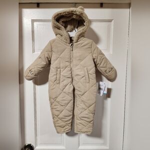 Carter's Unisex Baby Cozy One-piece Footed Pram Suit Size 6 Months